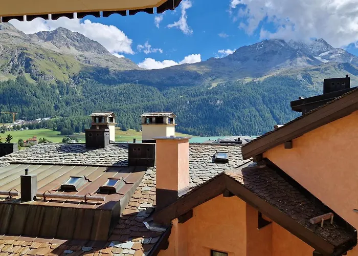 Chesa Bellaval, Haus Rizza 1 1 2-zimmerwohnung Apartman Silvaplana